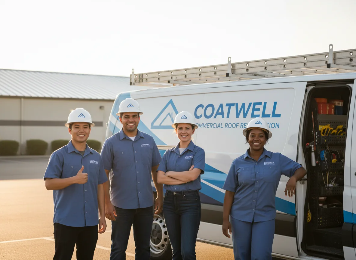 Commercial roof coating company in Huntley, IL